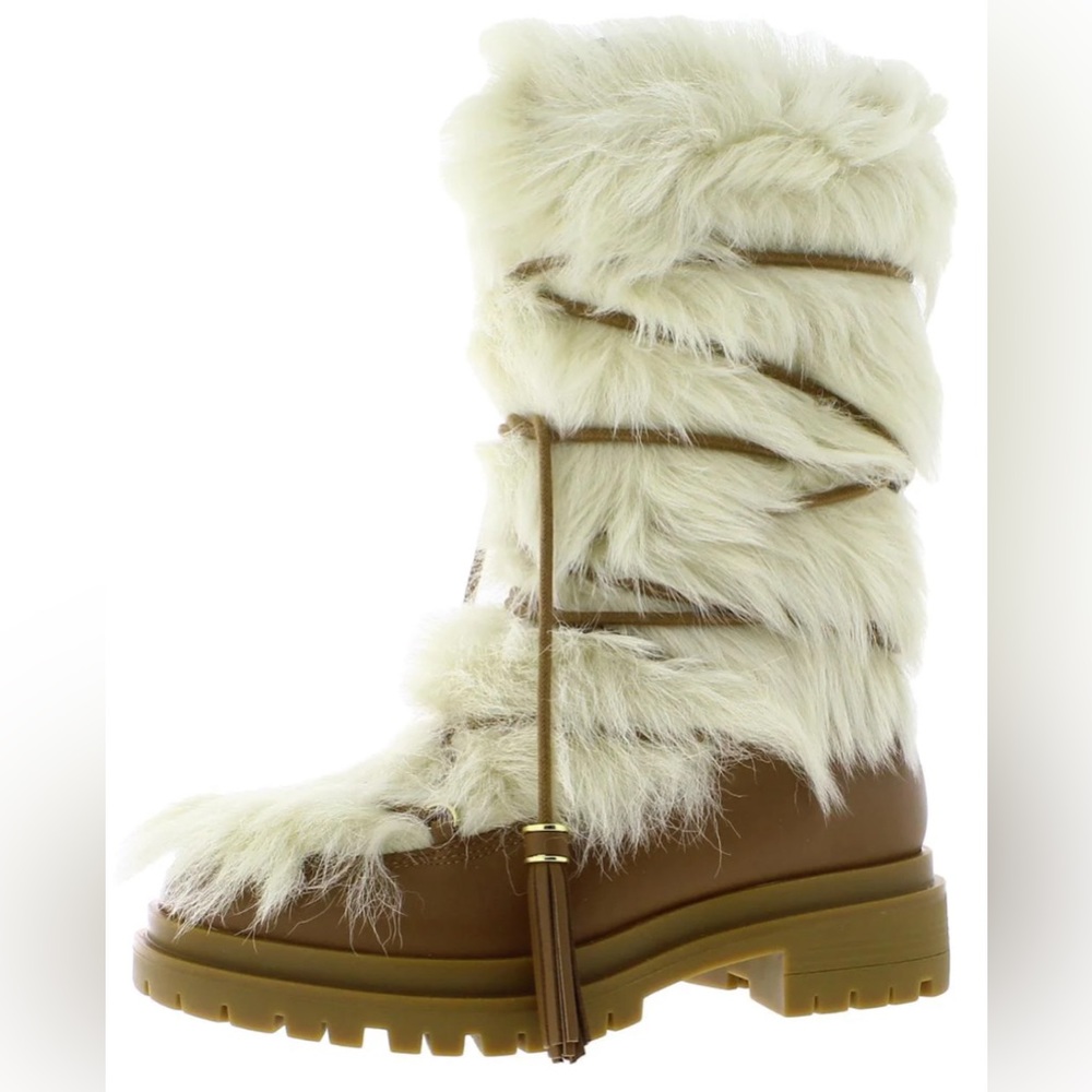 LAUREN RALPH LAUREN
CELIA WOMENS SHEARLING LEATHER WINTER & SNOW BOOTS 8B